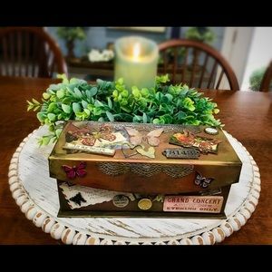 Steampunk Butterfly Box